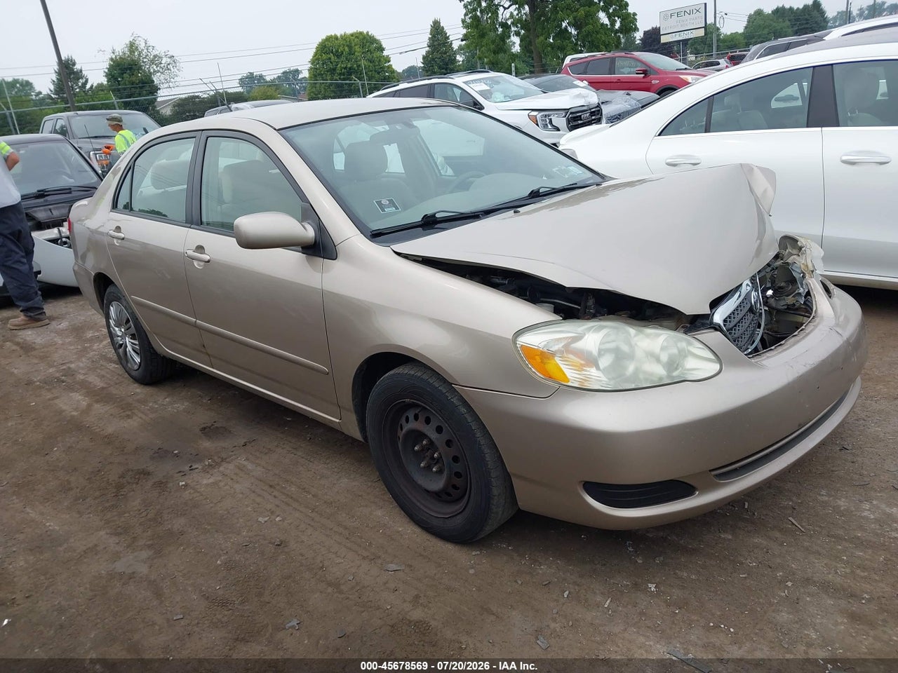 2T1BR32E67C****** · 2007 TOYOTA COROLLA LE