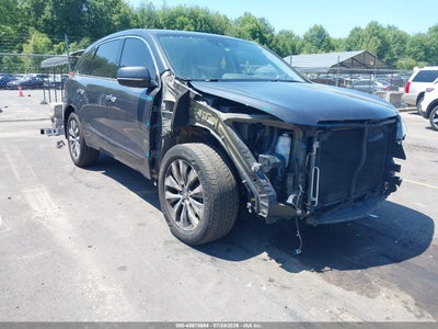 5FRYD4H41GB****** · 2016 ACURA MDX TECHNOLOGY   ACURAWATCH PLUS PACKAGES/TECHNOLOGY PACKAGE
