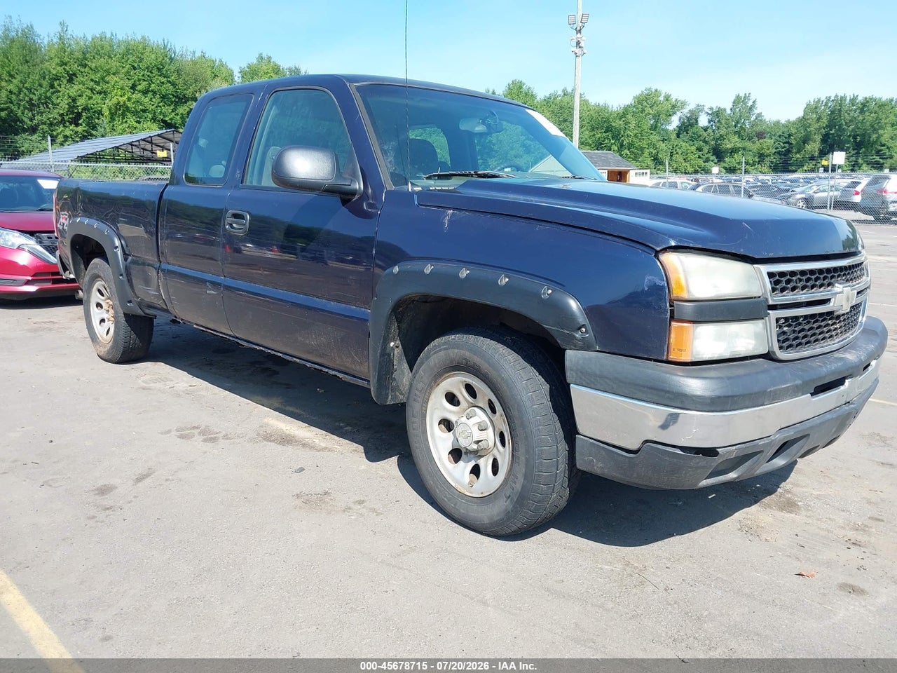 1GCEK19B96E****** · 2006 CHEVROLET SILVERADO 1500 WORK TRUCK