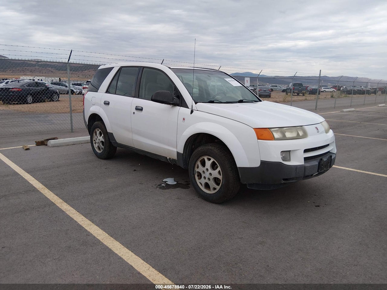 5GZCZ63B63S****** · 2003 SATURN VUE V6