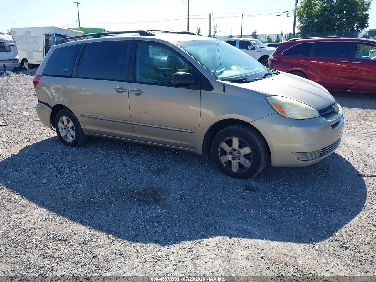5TDZA23C64S****** · 2004 TOYOTA SIENNA LE
