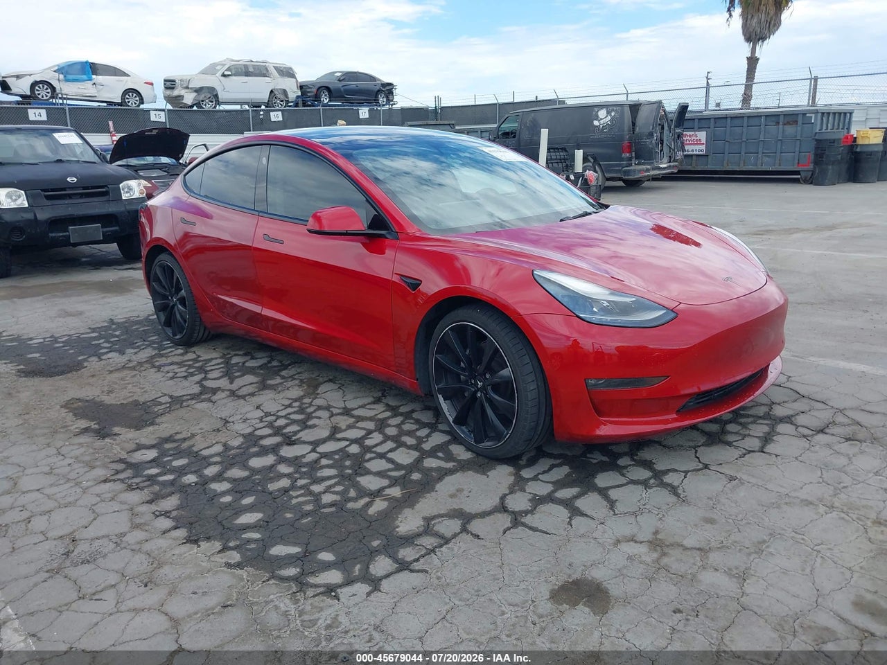 5YJ3E1EB9NF****** · 2022 TESLA MODEL 3 LONG RANGE DUAL MOTOR ALL-WHEEL DRIVE