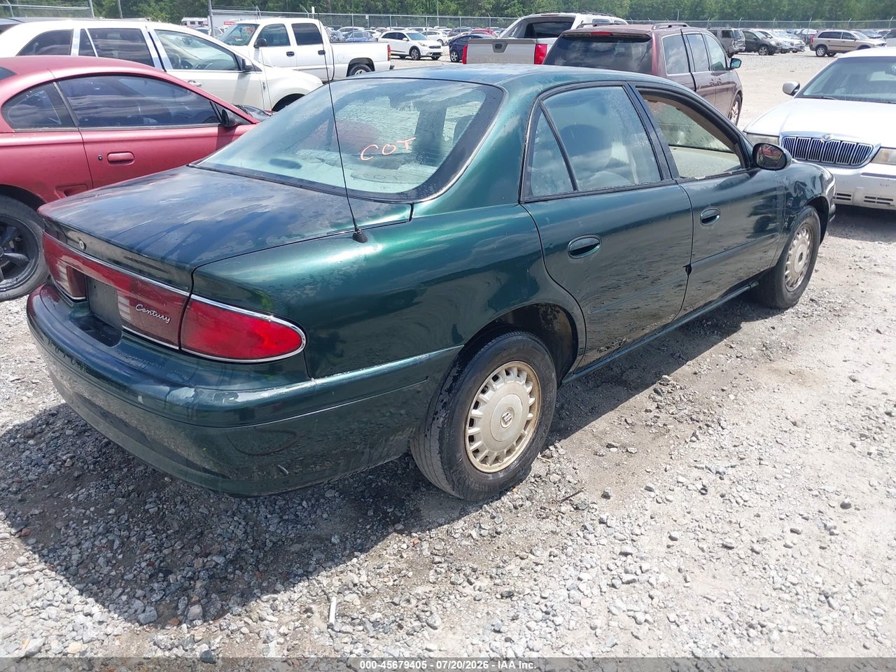 2G4WS52J231****** · 2003 BUICK CENTURY CUSTOM · 4/11