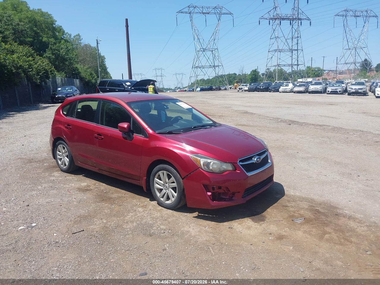 JF1GPAC64F8****** · 2015 SUBARU IMPREZA 2.0I PREMIUM