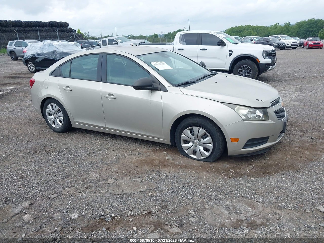 1G1PA5SG4D7****** · 2013 CHEVROLET CRUZE LS AUTO