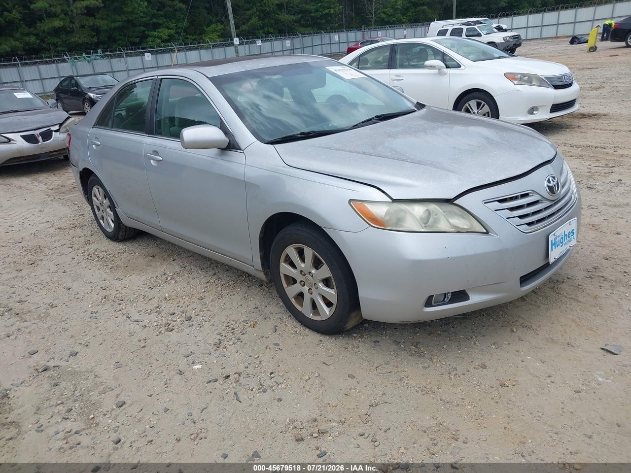 4T1BE46K87U****** · 2007 TOYOTA CAMRY XLE