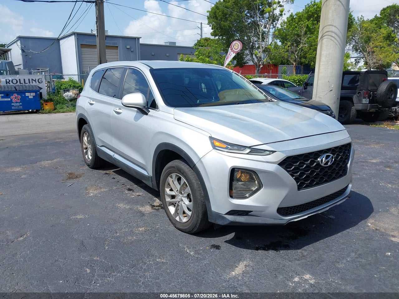 5NMS23ADXKH****** · 2019 HYUNDAI SANTA FE SE