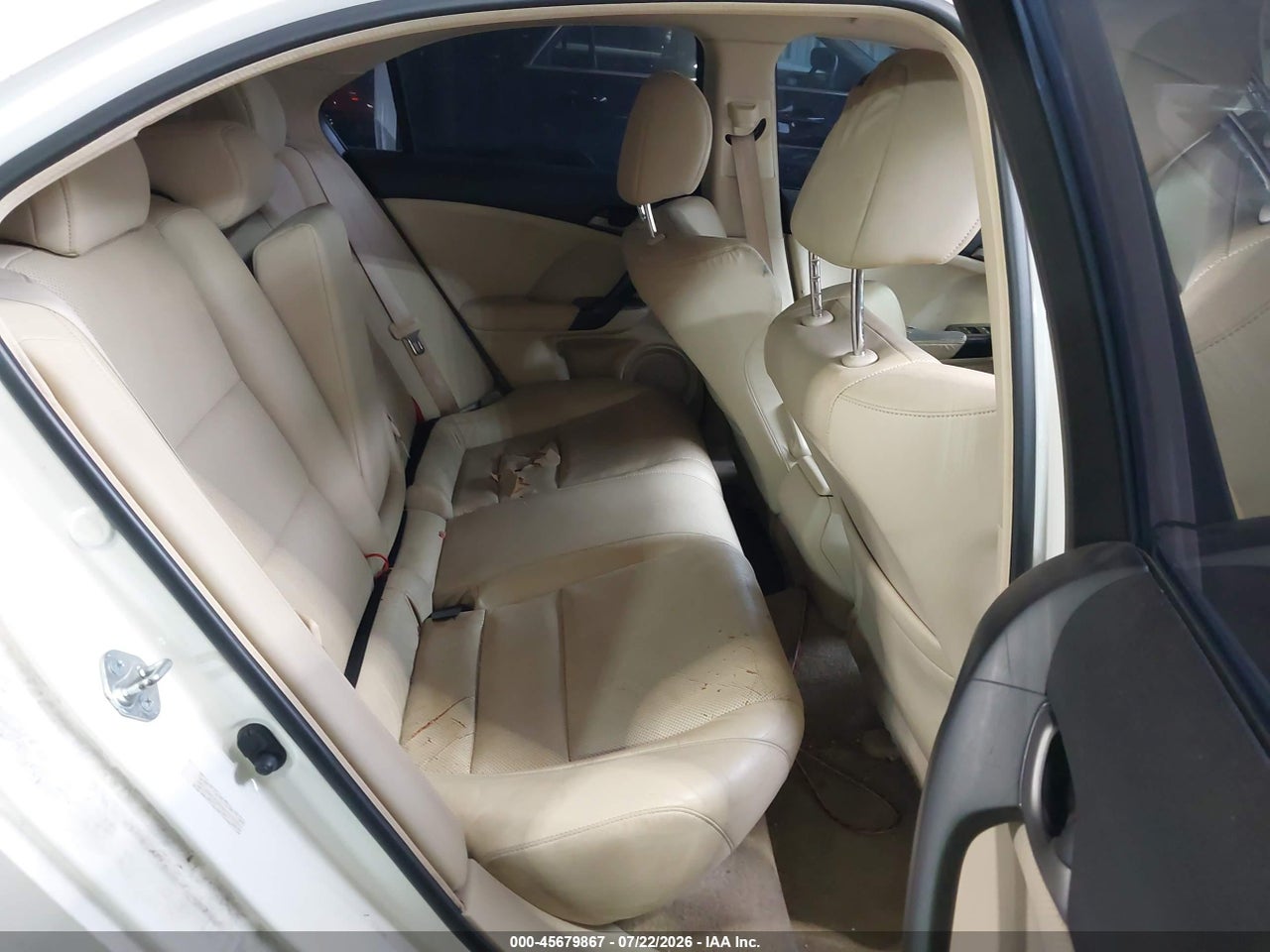 JH4CU2F64AC****** · 2010 ACURA TSX 2.4 · 8/11