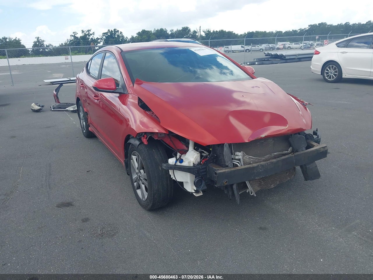KMHD84LF8HU****** · 2017 HYUNDAI ELANTRA SE