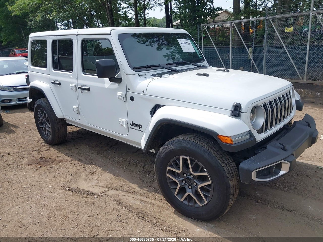 1C4PJXEN8SW****** · 2025 JEEP WRANGLER 4-DOOR SAHARA 4X4