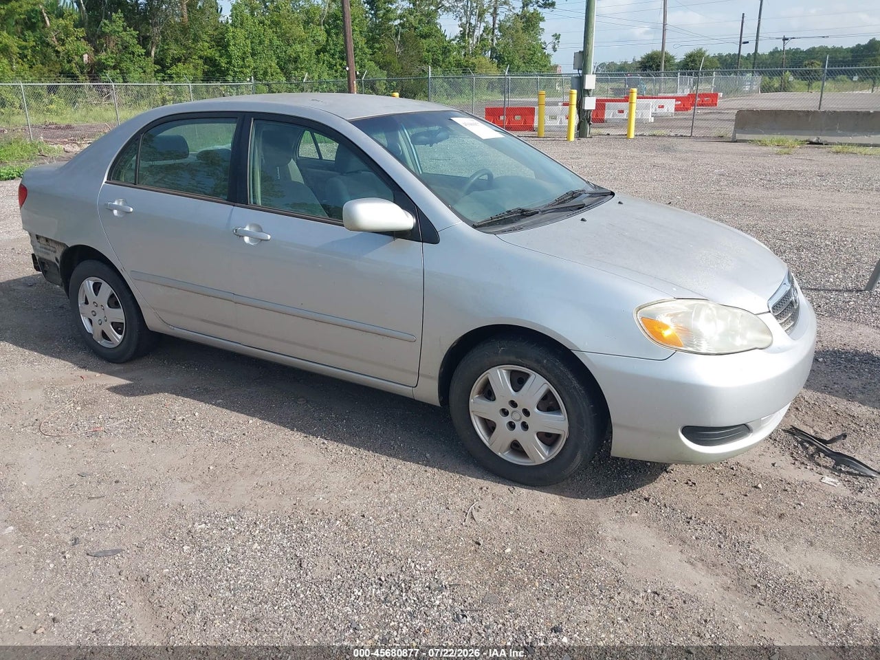 JTDBR32E070****** · 2007 TOYOTA COROLLA LE