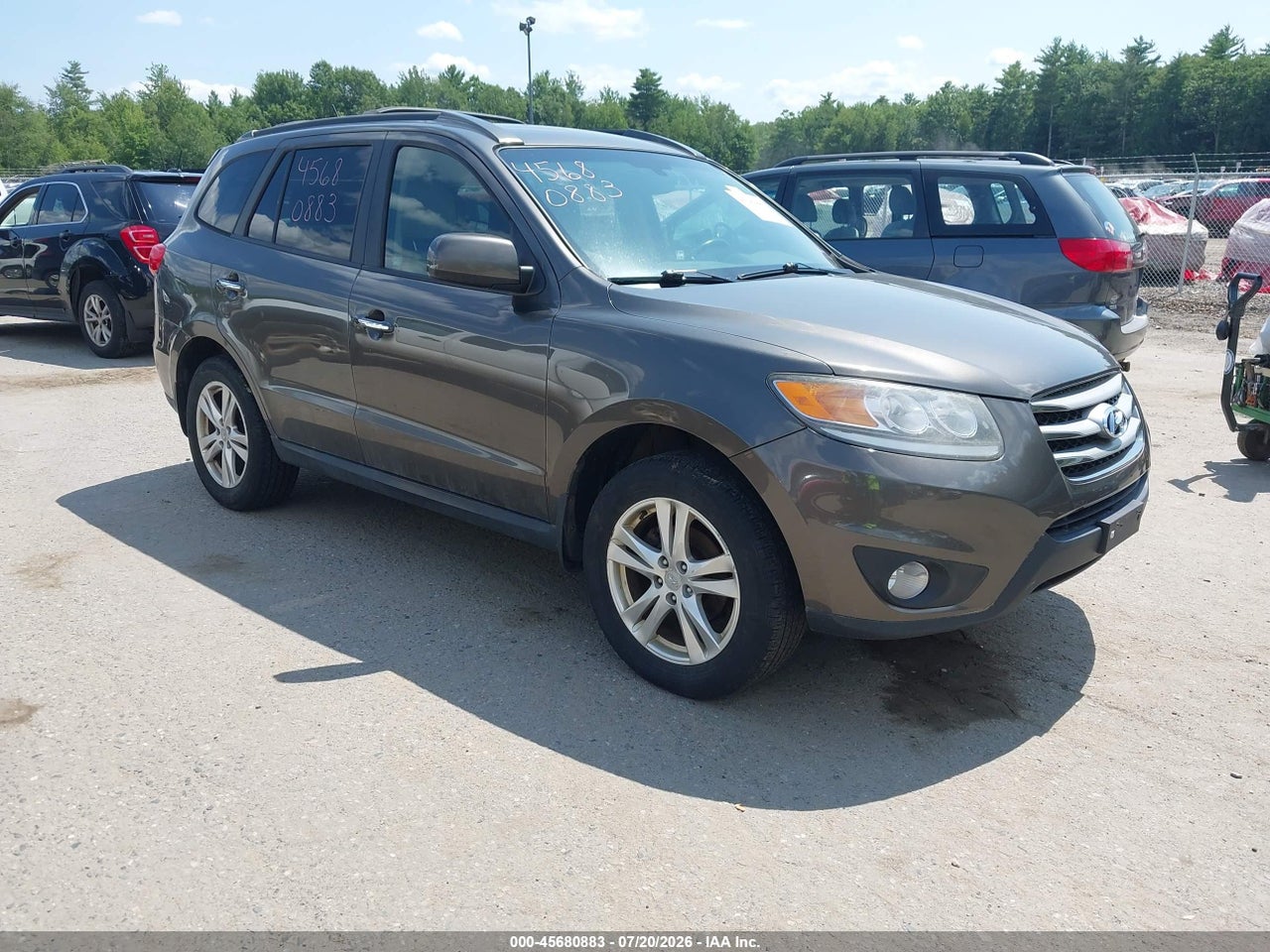 5XYZKDAG6CG****** · 2012 HYUNDAI SANTA FE LIMITED V6