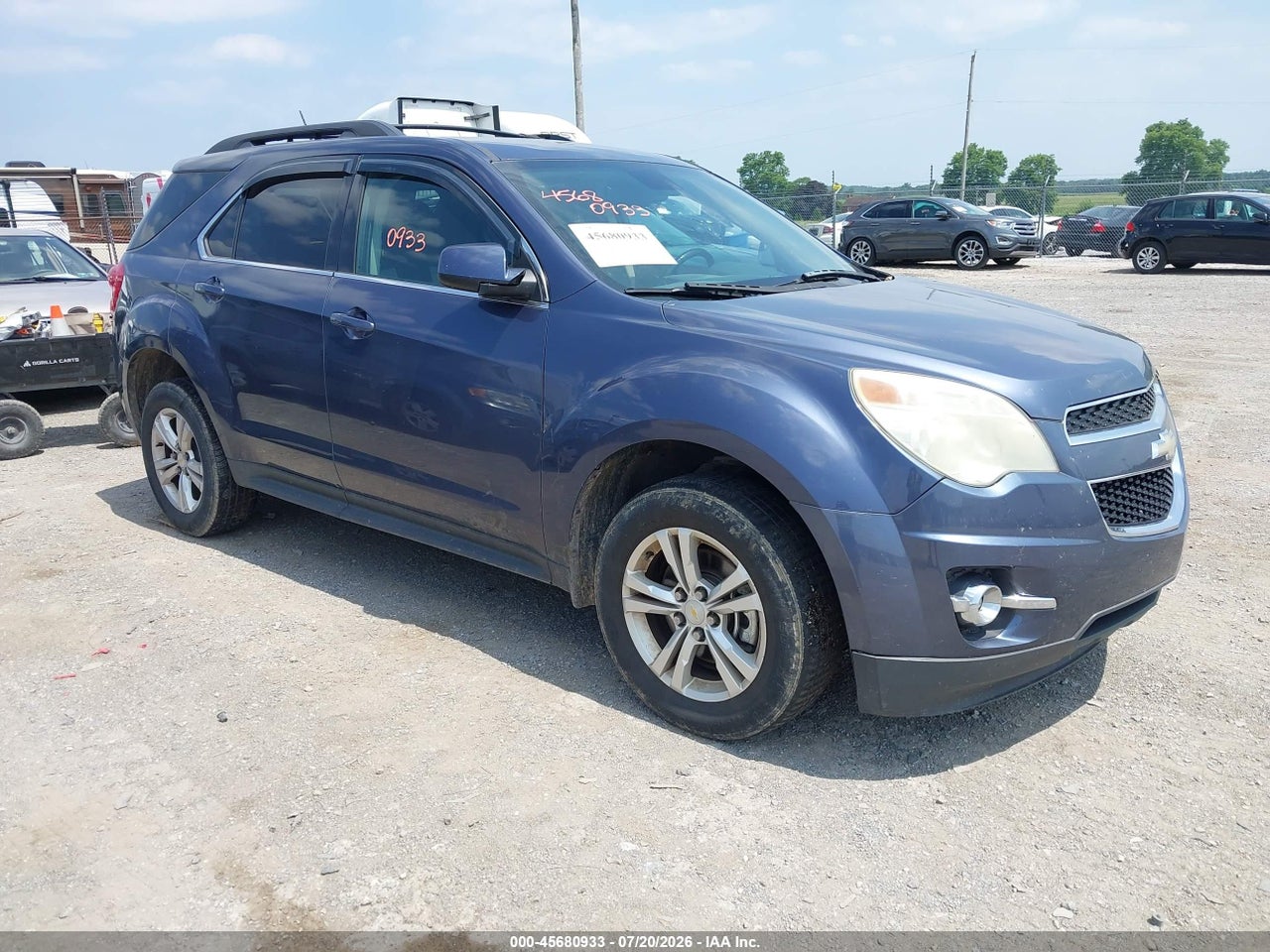 2GNFLNEK3D6****** · 2013 CHEVROLET EQUINOX LT