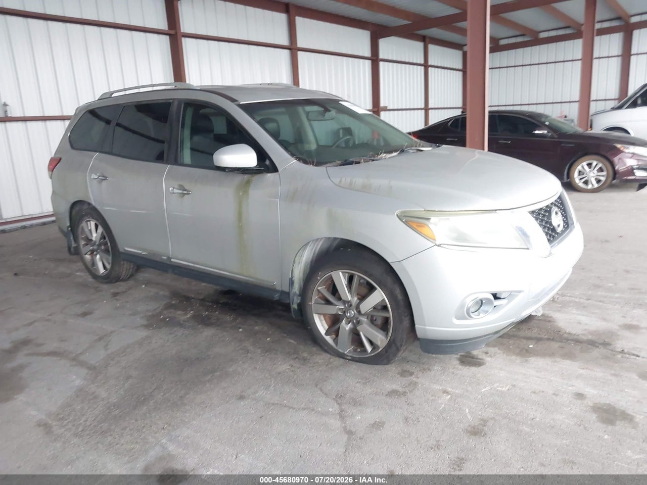 5N1AR2MN9DC****** · 2013 NISSAN PATHFINDER PLATINUM