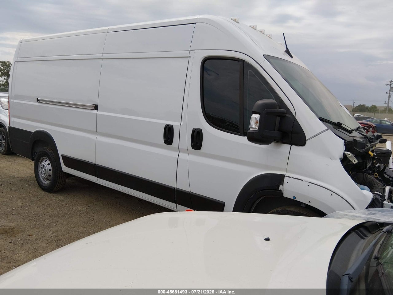 3C6MRVJG7PE****** · 2023 RAM PROMASTER 3500 CARGO VAN HIGH ROOF 159 WB EXT