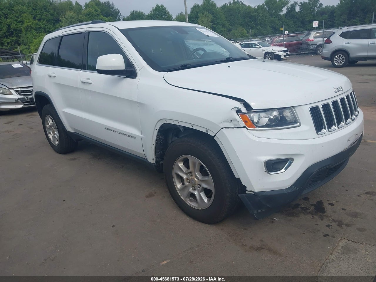 1C4RJFAG6EC****** · 2014 JEEP GRAND CHEROKEE LAREDO