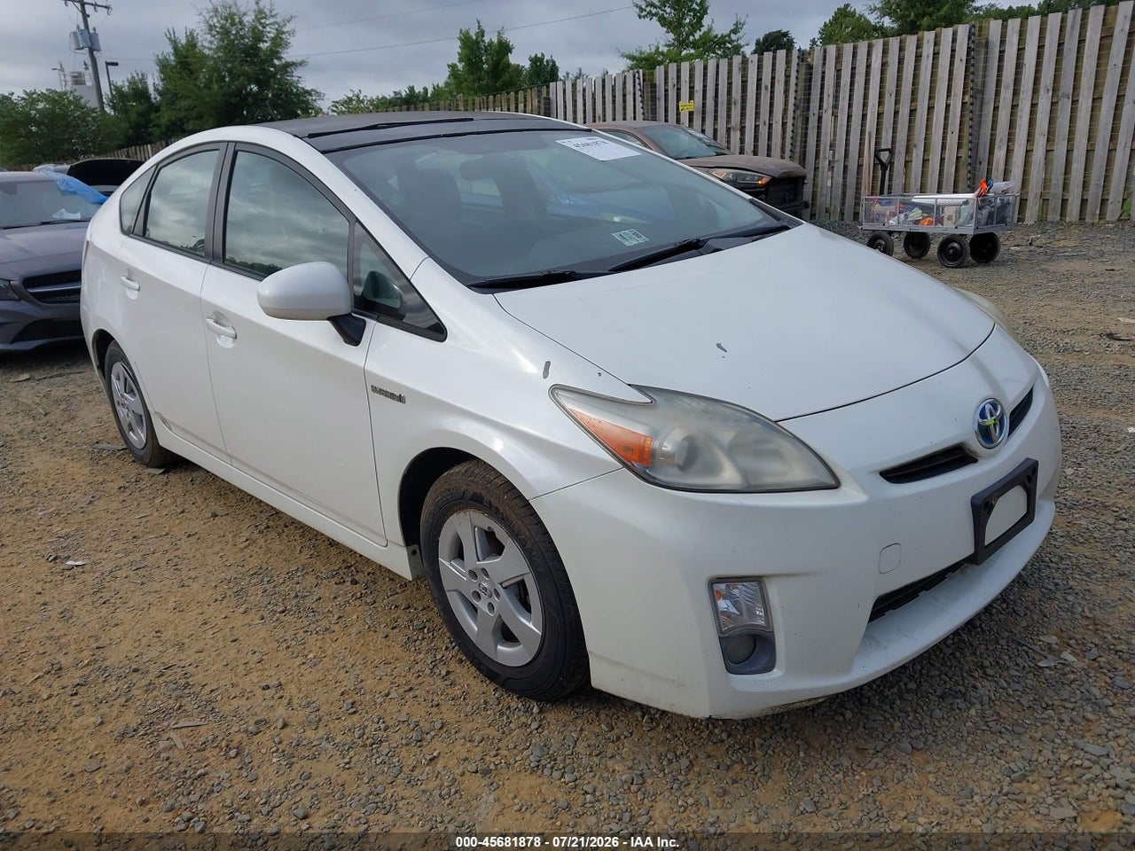 JTDKN3DU2B5****** · 2011 TOYOTA PRIUS THREE