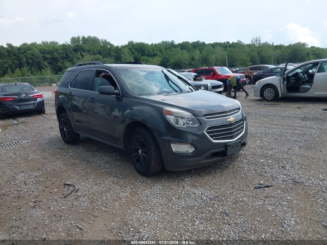 2GNFLFE37H6****** · 2017 CHEVROLET EQUINOX LT