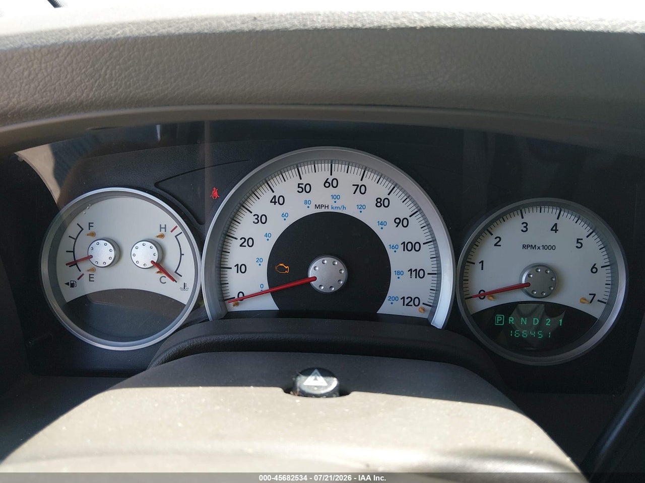1D8HD582X7F****** · 2007 DODGE DURANGO LIMITED · 7/11