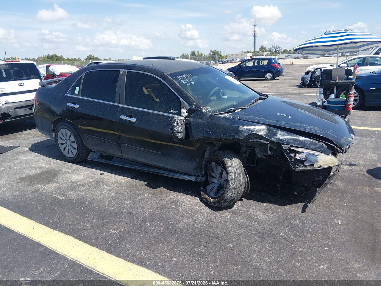 3HGCM56497G****** · 2007 HONDA ACCORD 2.4 LX