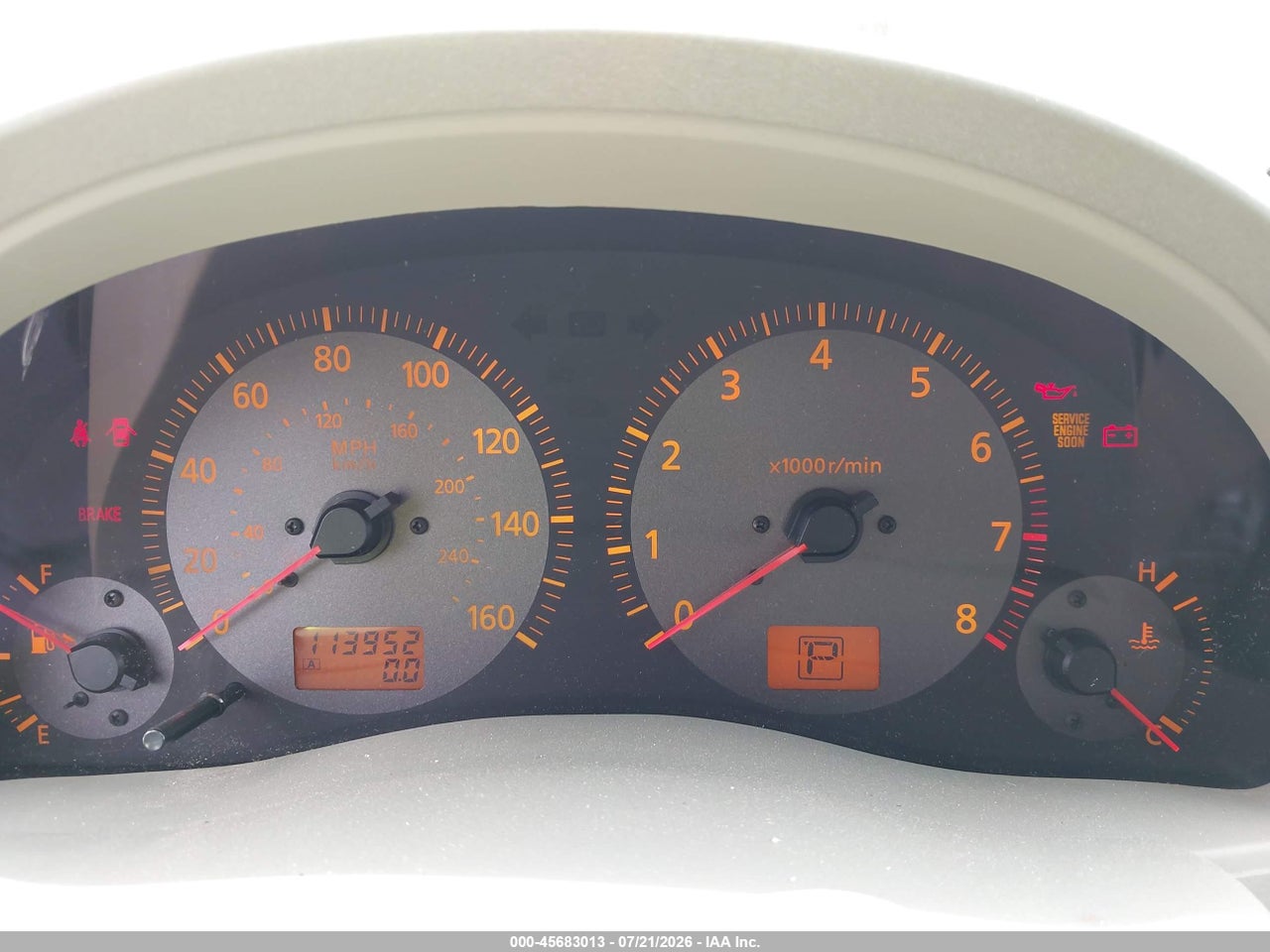 JNKCV51E94M****** · 2004 INFINITI G35   · 7/11