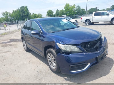 5J8TB4H53GL****** · 2016 ACURA RDX TECHNOLOGY   ACURAWATCH PLUS PACKAGES/TECHNOLOGY PACKAGE