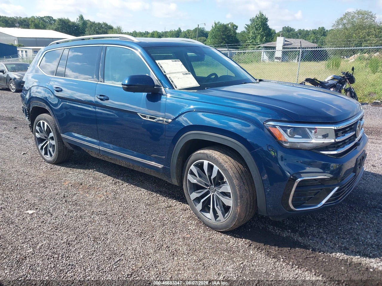 1V2FR2CA1NC****** · 2022 VOLKSWAGEN ATLAS 3.6L V6 SEL PREMIUM R-LINE