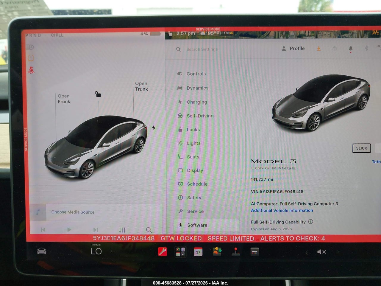 5YJ3E1EA6JF****** · 2018 TESLA MODEL 3 LONG RANGE/MID RANGE · 7/11