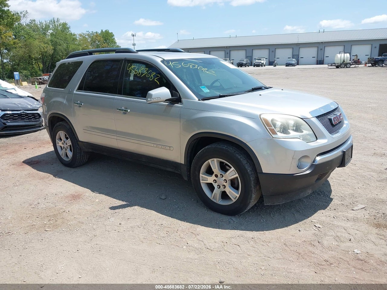 1GKER23737J****** · 2007 GMC ACADIA SLT