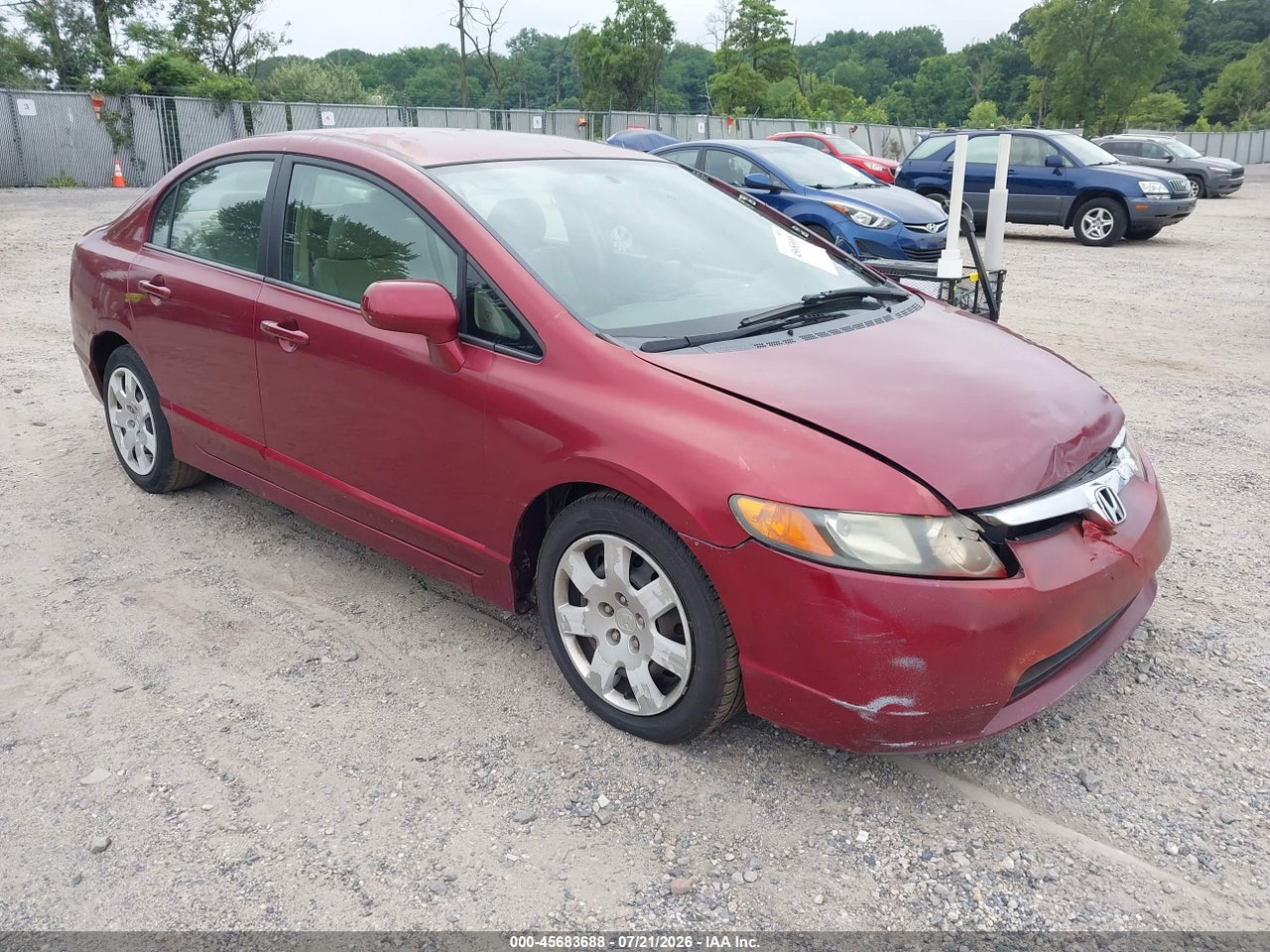 1HGFA16586L****** · 2006 HONDA CIVIC LX