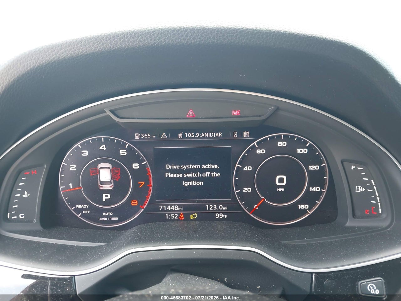 WA1VAAF76JD****** · 2018 AUDI Q7 3.0T PREMIUM · 7/11
