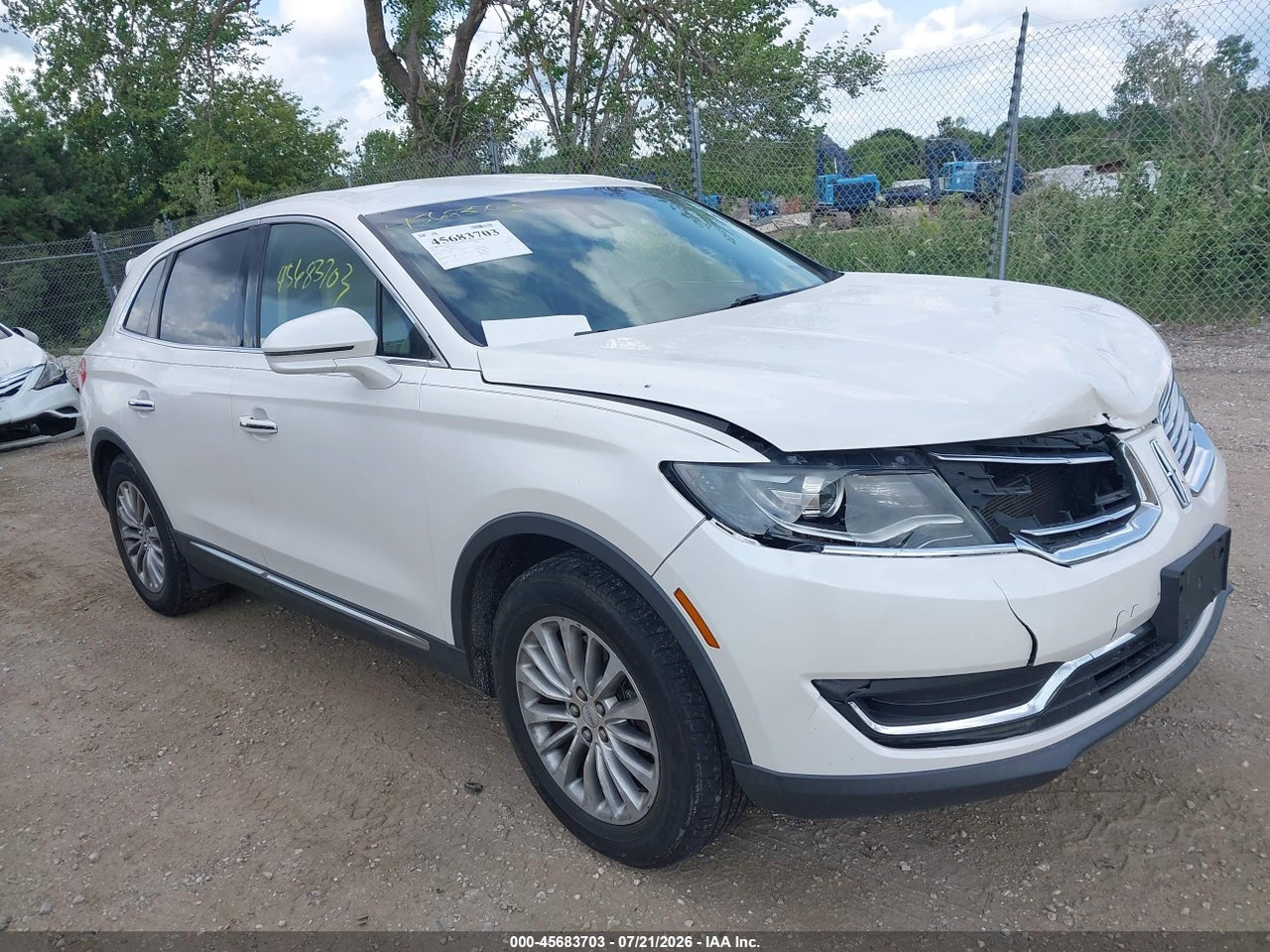 2LMPJ6KR7HB****** · 2017 LINCOLN MKX SELECT