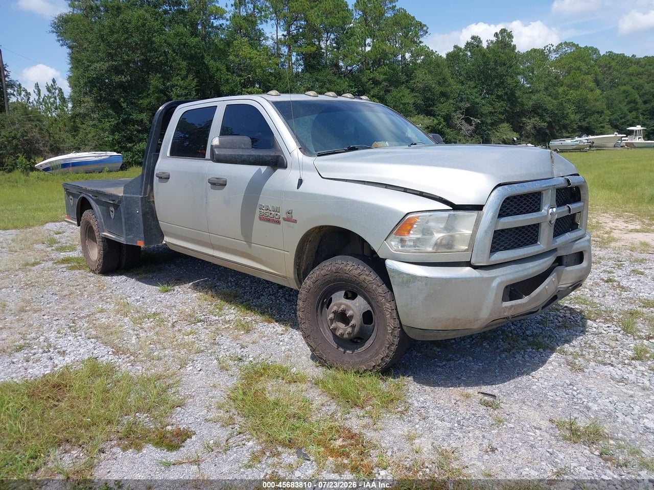 3C63RRGL5HG****** · 2017 RAM 3500 TRADESMAN  4X4 8' BOX