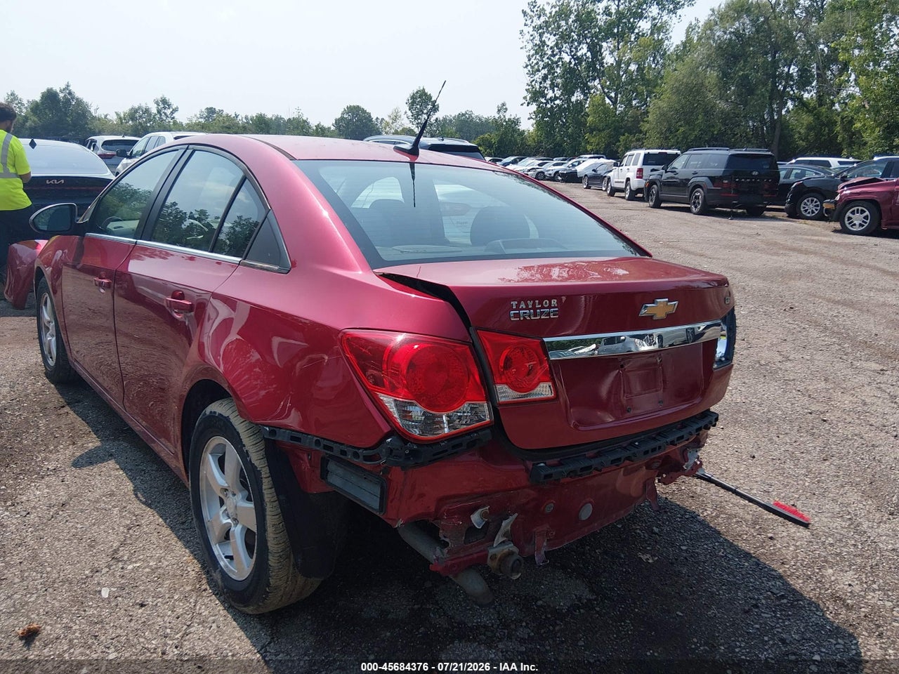 1G1PC5SB1D7****** · 2013 CHEVROLET CRUZE 1LT AUTO · 6/11