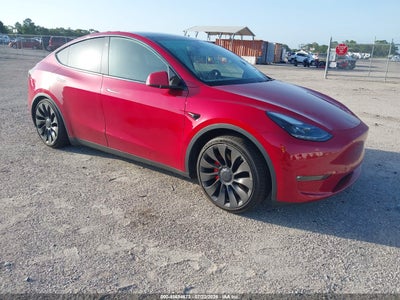 7SAYGDEF3NF****** · 2022 TESLA MODEL Y PERFORMANCE DUAL MOTOR ALL-WHEEL DRIVE