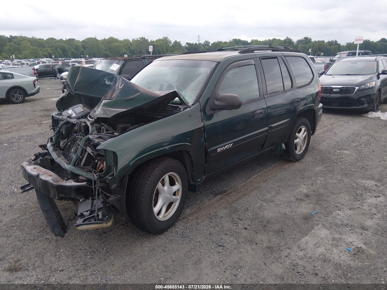 1GKDT13S742****** · 2004 GMC ENVOY SLE · 2/11