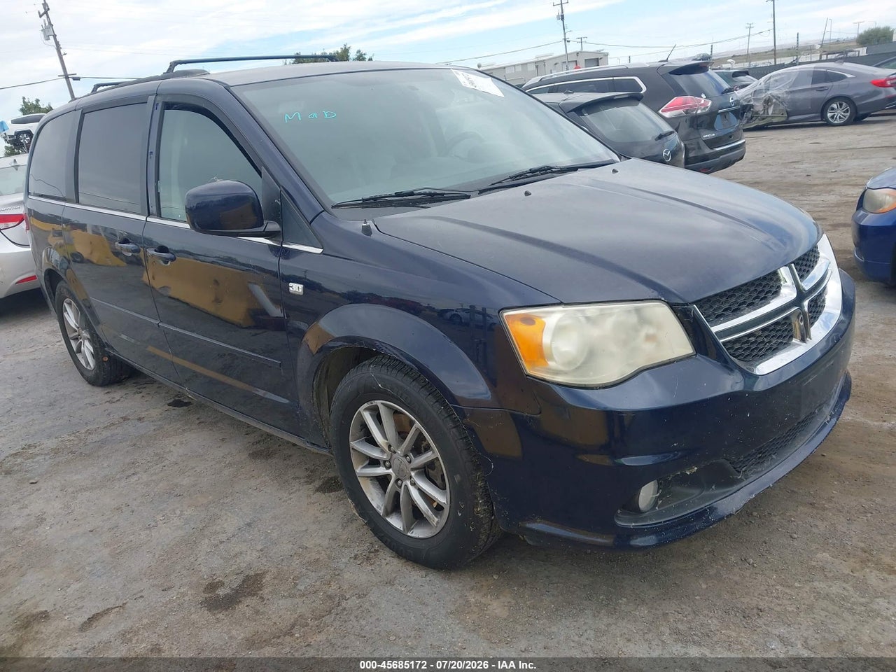2C4RDGCG9ER****** · 2014 DODGE GRAND CARAVAN SXT 30TH ANNIVERSARY