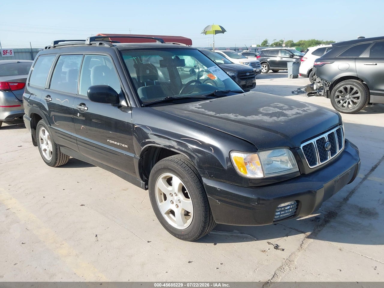 JF1SF65681H****** · 2001 SUBARU FORESTER S
