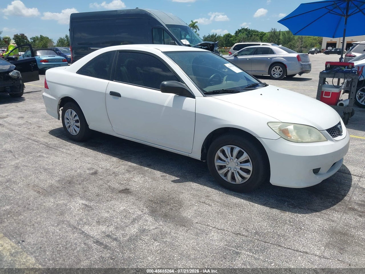 1HGEM22115L****** · 2005 HONDA CIVIC VP