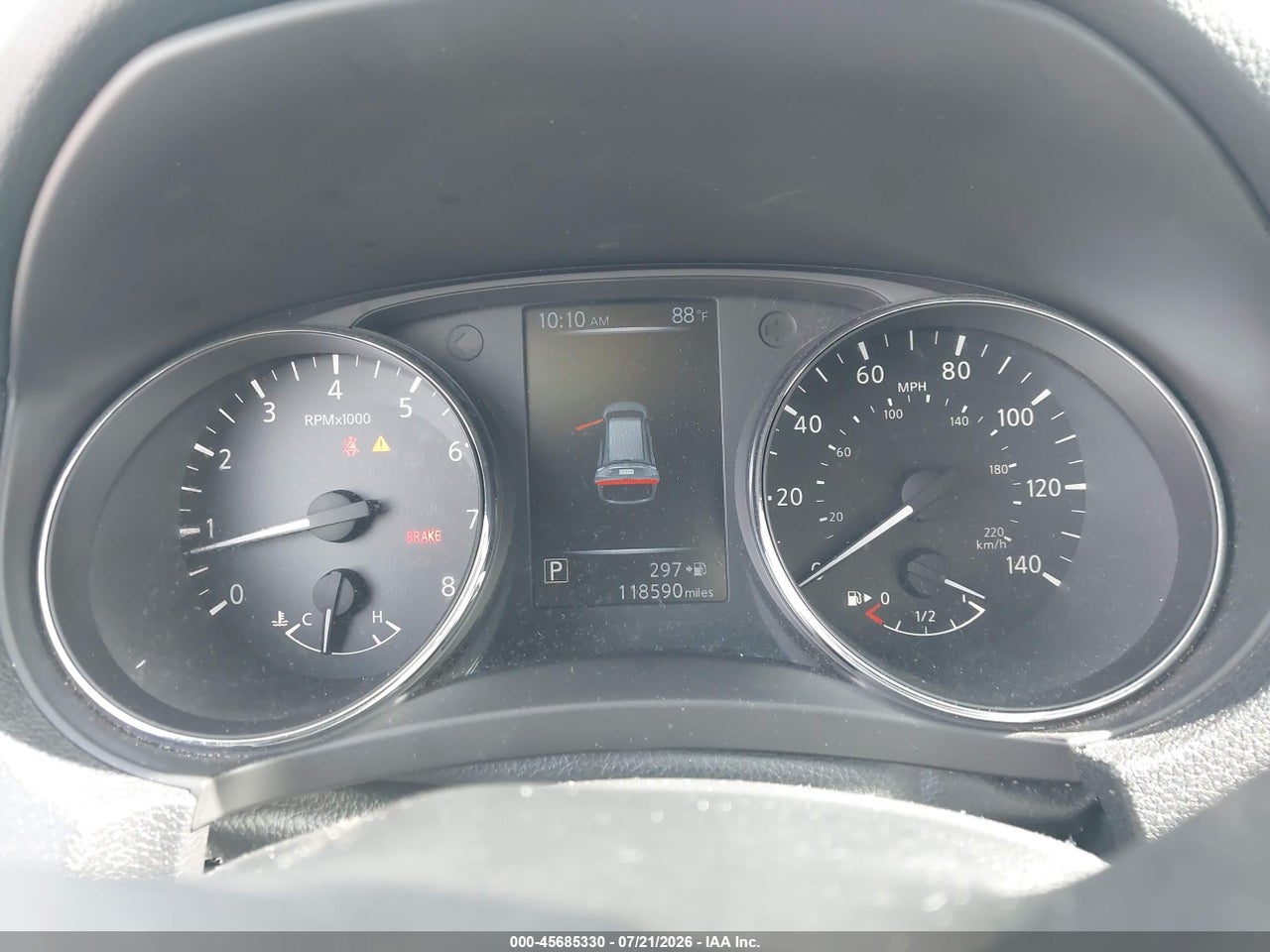 5N1AT2MV2HC****** · 2017 NISSAN ROGUE SV · 7/11