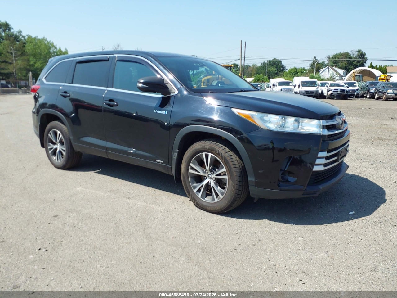 5TDBGRFH3JS****** · 2018 TOYOTA HIGHLANDER HYBRID LE