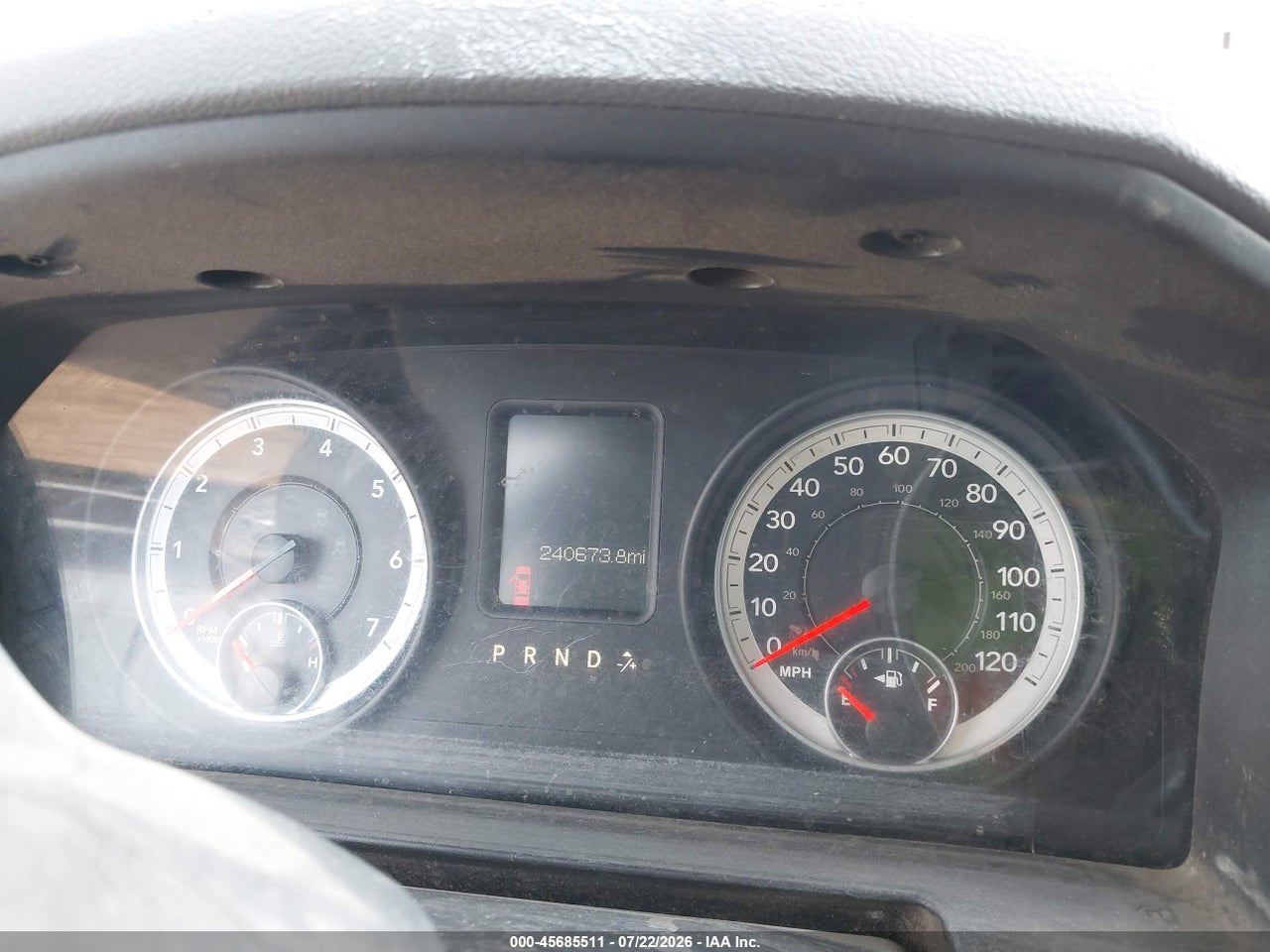 1C6RR7FP6DS****** · 2013 RAM 1500 ST · 7/11