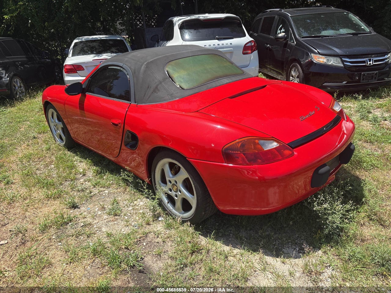 2001 PORSCHE BOXSTER · 3/10