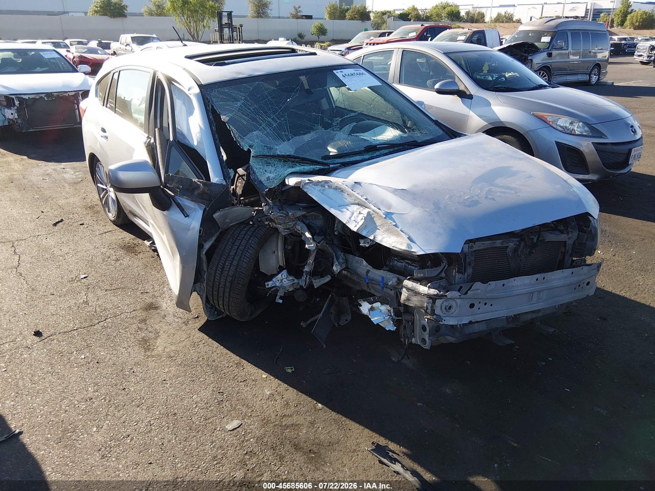 JF1GPAD60D1****** · 2013 SUBARU IMPREZA 2.0I PREMIUM