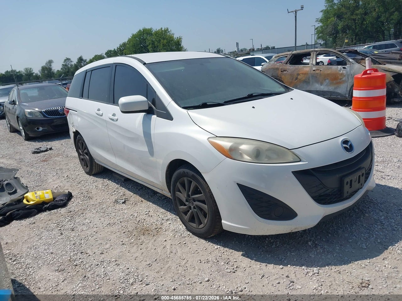 JM1CW2BL7C0****** · 2012 MAZDA MAZDA5 SPORT