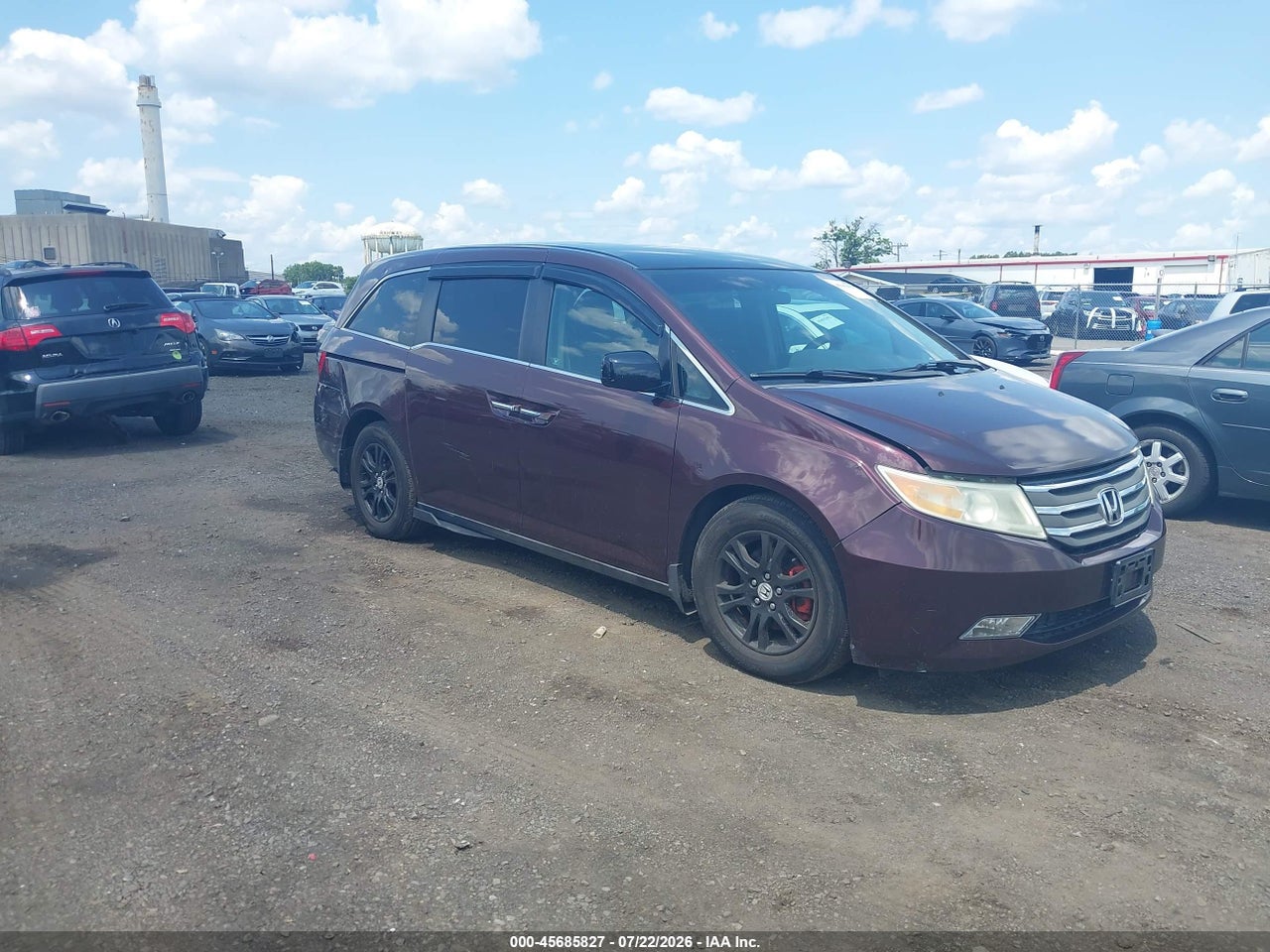 5FNRL5H4XBB****** · 2011 HONDA ODYSSEY EX