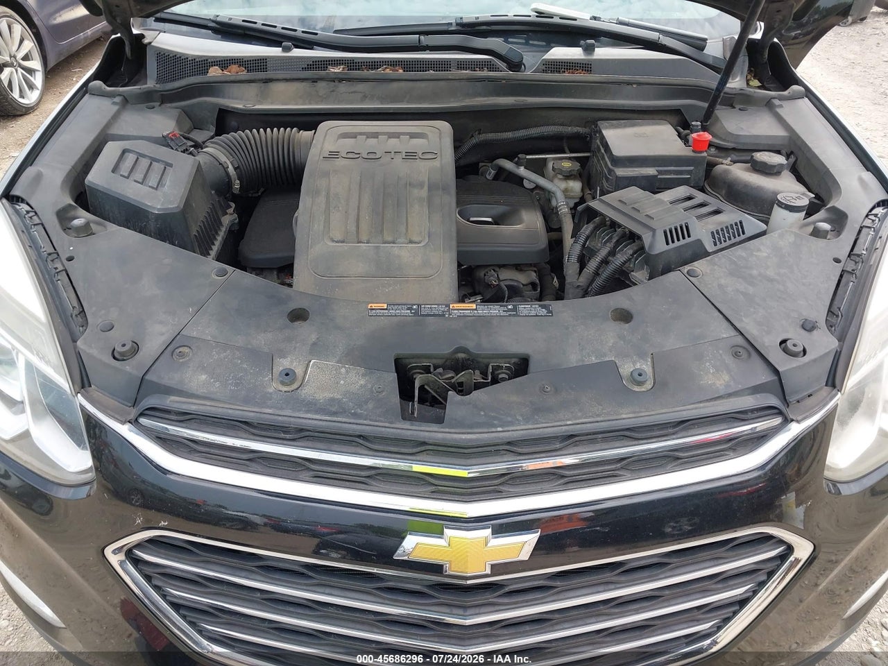 2GNALCEK5G1****** · 2016 CHEVROLET EQUINOX LT · 10/11