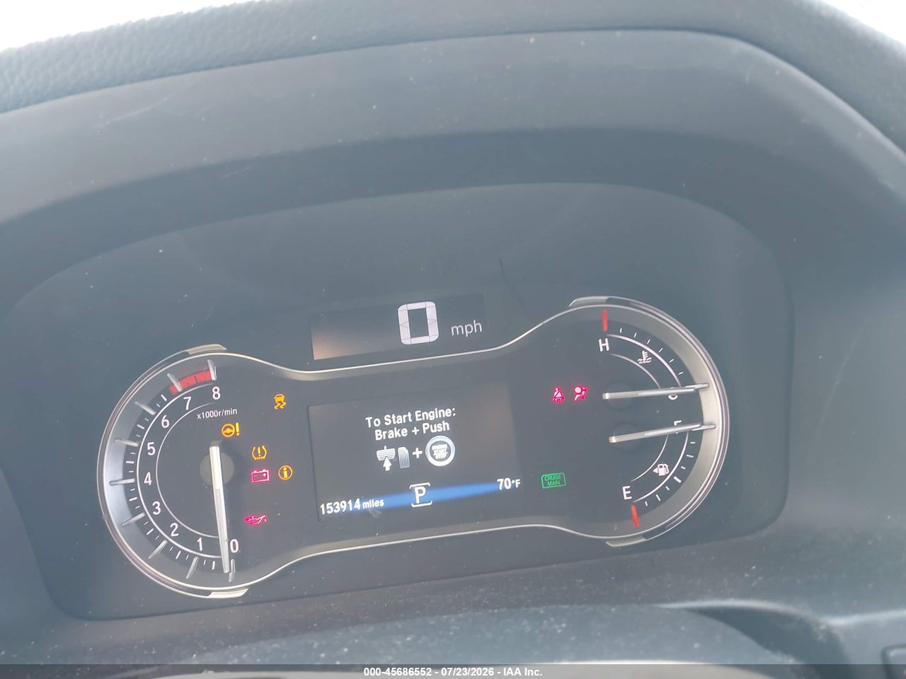 5FNYF6H5XHB****** · 2017 HONDA PILOT EX-L · 7/11