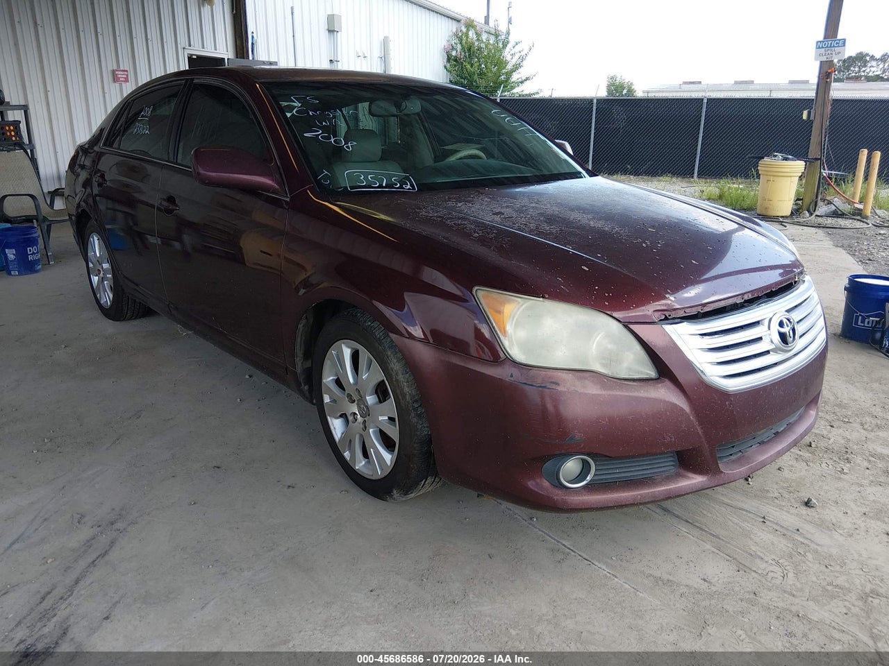 4T1BK36B28U****** · 2008 TOYOTA AVALON XLS