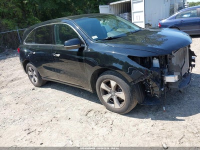 5FRYD4H27GB****** · 2016 ACURA MDX ACURAWATCH PLUS PACKAGE
